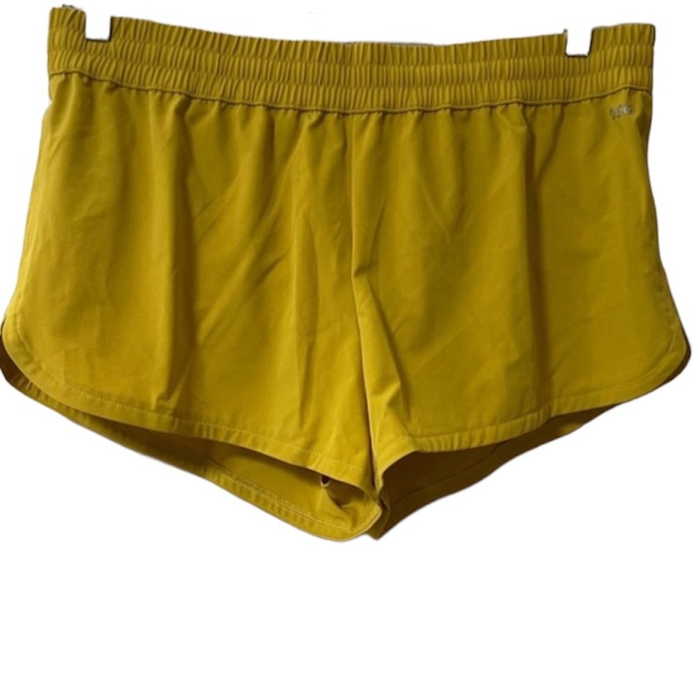 NWT: DGS Mid Rise Stride Run Short 3” Inseam Yellow